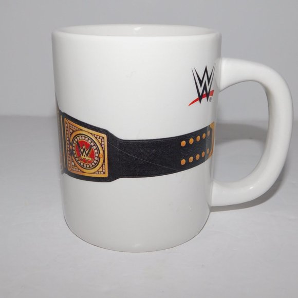 2020 WWE / WWF Wrestling Championship Belt Coffee Tea mug Cup - Picture 3 of 9